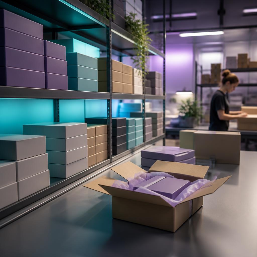 Modern ecommerce fulfillment and logistics operation